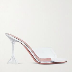 Amina Muaddi Lupita Glass Slipper
